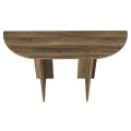 Cortado Megapap melamine dresser in walnut color 120x35x75cm.