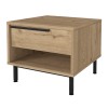 Κομοδίνο Suzy Megapap χρώμα sepet oak 50x45x41,6εκ.