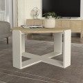Rebel Megapap melamine coffee table in rota oak - sandstone color Ø70x38cm.