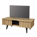Gemma Megapap melamine tv stand in sepet oak color 150x35x46.7cm.