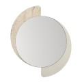 Καθρέπτης τοίχου Sevilla Μegapap χρώμα sandstone - travertine 59,2x2,2x69εκ.