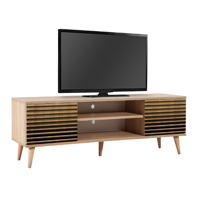 Soho Megapap melamine TV furniture in sonoma color 140x40x50cm.