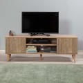 Soho Megapap melamine TV furniture in sonoma color 140x40x50cm.