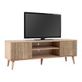Soho Megapap melamine TV furniture in sonoma color 140x40x50cm.