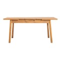 Jemmy Megapap melamine extendable table in atlantic pine color 120/153x75x77cm.