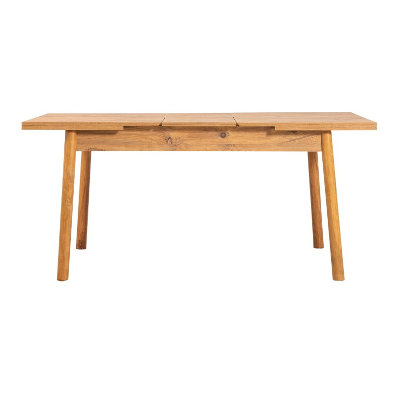 Jemmy Megapap melamine extendable table in atlantic pine color 120/153x75x77cm.