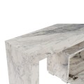 Enclave Megapap melamine TV furniture in marble effect color 180x31.3x50cm.