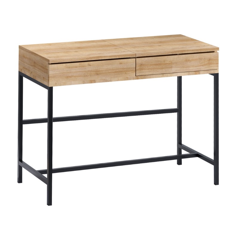 Linda Megapap melamine dressing table in oak color 100x45x74cm.
