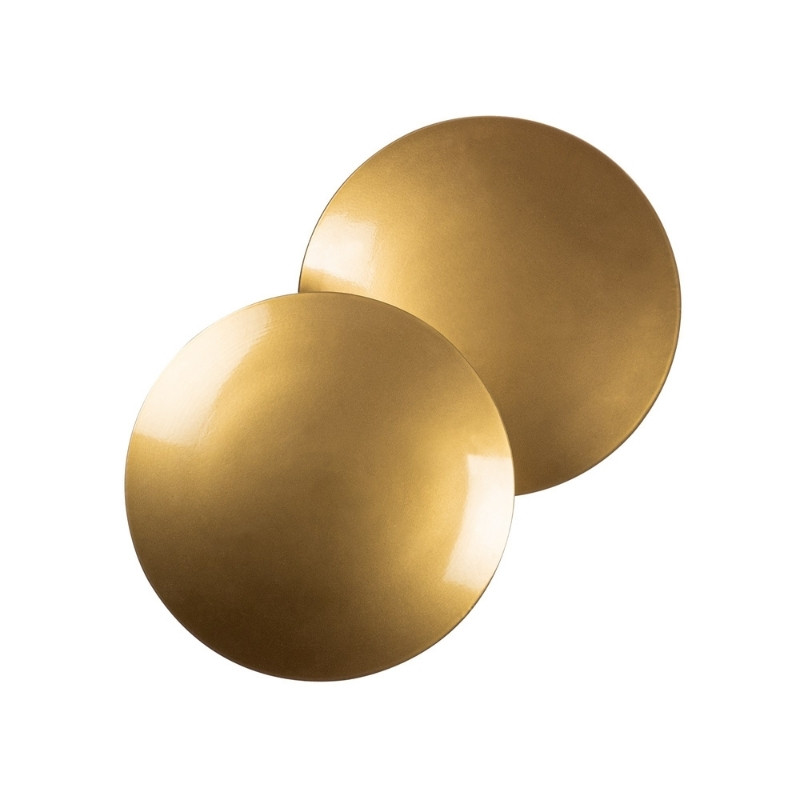 Mimoza Megapap Led wall lamp in gold color 25x16x25cm.