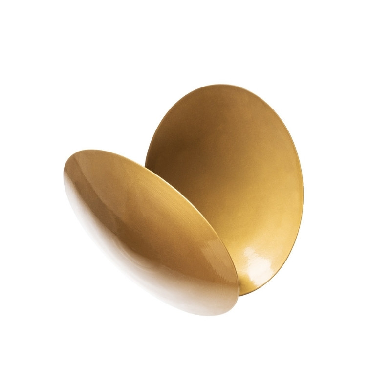 Mimoza Megapap Led wall lamp in gold color 25x16x25cm.