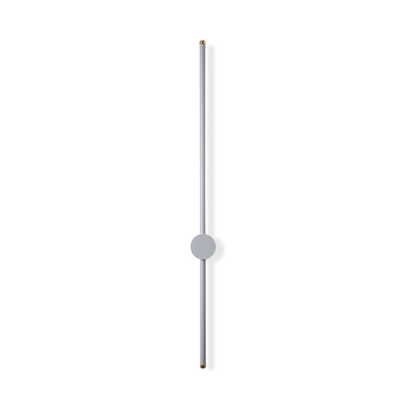 Trooper Megapap Led wall lamp in grey color 7x10x91cm.