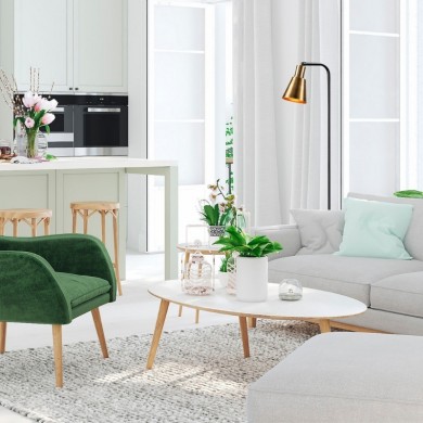 Balbin Megapap metal floor lamp in black - gold vintage color Ø30x120cm.