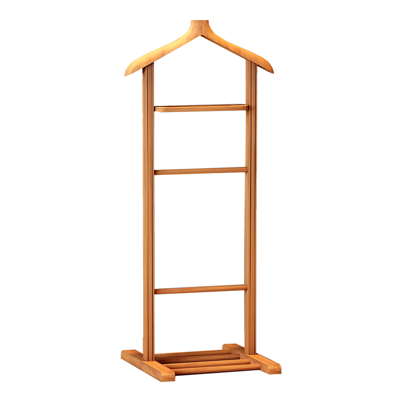 Beta Megapap wooden floor hanger in natural color 48x35x120cm.
