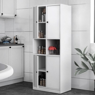 Ντουλάπα κουζίνας - μπάνιου Felix Flat Megapap χρώμα λευκό 65,4x40x166,8εκ.