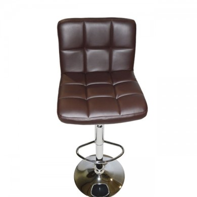 ΣΚΑΜΠΩ ΜΠΑΡ DIANA HM202.03 ΚΑΦΕ PU ΜΕ ΠΛΑΤΗ ΚΑΙ ΑΜΟΡΤΙΣΕΡ 44x40x110εκ