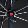 ΕΠΑΓΓΕΛΜΑΤΙΚΗ ΟΜΠΡΕΛΑ ALU ΤΗΛΕΣΚΟΠΙΚΗ HM6031.03 4x4x2,95-4Μ ΜΕ ΜΑΥΡΟ ΑΚΡΥΛΙΚΟ ΠΑΝΙ