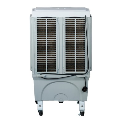 Air Cooler HU-2009 Human 45L 180W 5000m3/h με τηλεχειριστήριο χρώμα λευκό - γκρι 63x42x108εκ.