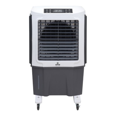 Air Cooler HU-2010 Human 60L 220W 6000 m3/h με τηλεχειριστήριο χρώμα λευκό - γκρι 74x45x119εκ.