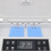 Air Cooler HU-2010 Human 60L 220W 6000 m3/h με τηλεχειριστήριο χρώμα λευκό - γκρι 74x45x119εκ.