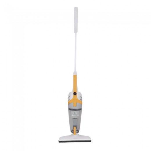 Ηλεκτρικό σκουπάκι χειρός & με κοντάρι Human HU637 Gusto 800W χρώμα λευκό - πορτοκάλι