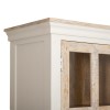 ΞΥΛΙΝΗ ΔΙΠΛΗ ΡΑΦΙΕΡΑ ΜΕ ΓΥΑΛΙ 105x45x200EK