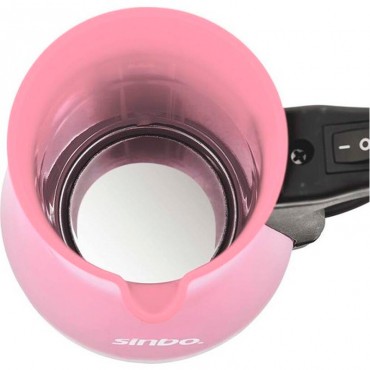 Μπρίκι ηλεκτρικό 1000W SINBO SCM-2951 χρώμα ροζ