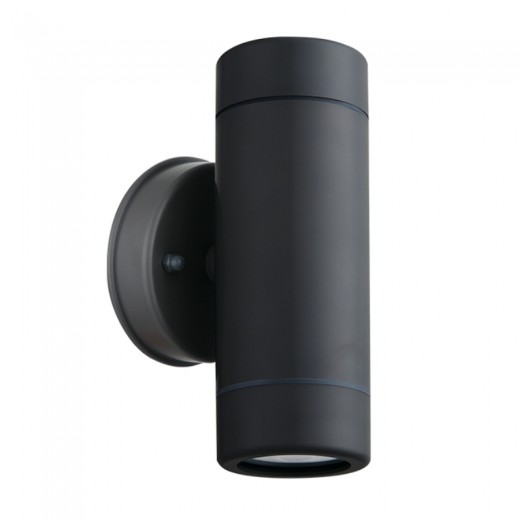 Απλίκα τοίχου LED Up/Down IP65 2x3W χρώμα ανθρακί 6x8,7x15,8εκ.