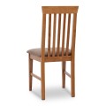 Dining set Bergen-Francis Megapap 5 pcs solid wood - MDF extendable table 120/150x68x77cm.