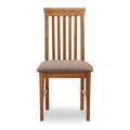 Dining set Bergen-Francis Megapap 5 pcs solid wood - MDF extendable table 120/150x68x77cm.