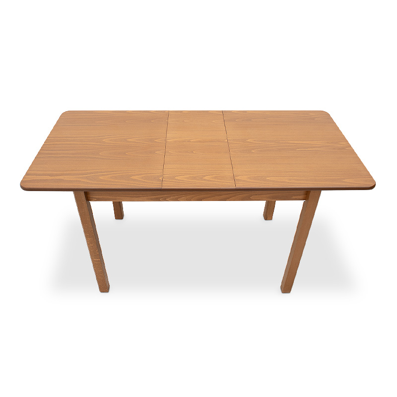 Dining set Bergen-Francis Megapap 5 pcs solid wood - MDF extendable table 120/150x68x77cm.
