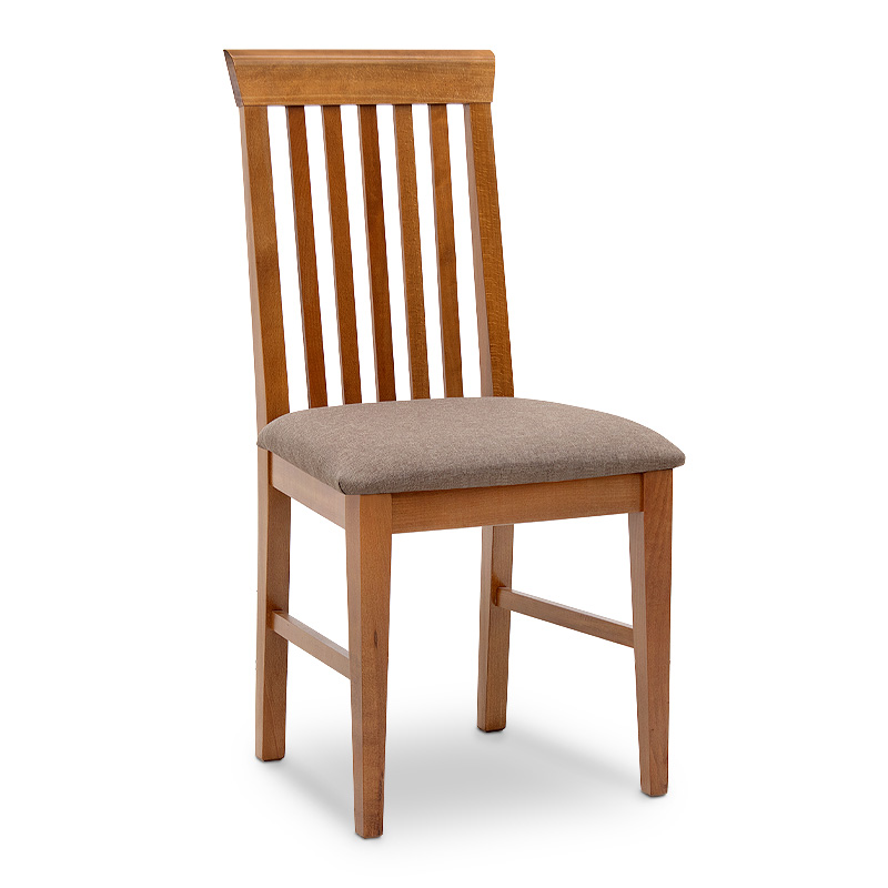 Dining set Bergen-Francis Megapap 5 pcs solid wood - MDF extendable table 120/150x68x77cm.
