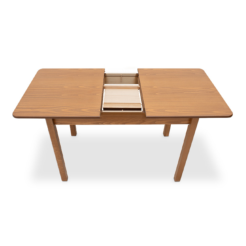 Dining set Bergen-Virginia Megapap 5 pcs solid wood - MDF extendable table 120/150x68x77cm.