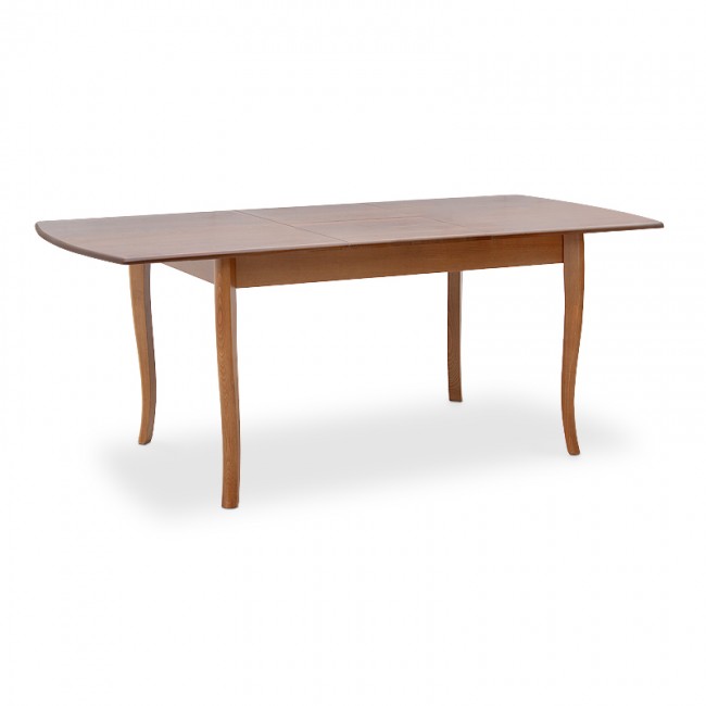 Dining set Belfast Megapap 5 pcs solid wood - MDF extendable table 150/200x89x78cm.