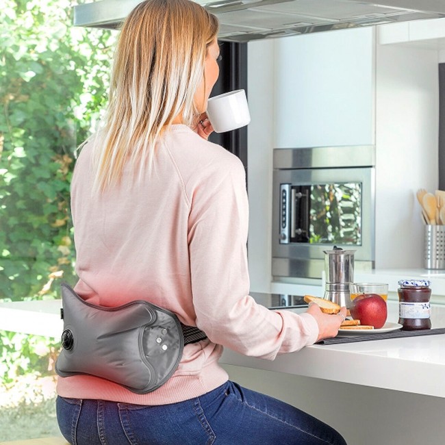 Ηλεκτρική θερμοφόρα επαναφορτιζόμενη 400W Hutter InnovaGoods V0103191 χρώμα γκρι 37x19εκ.