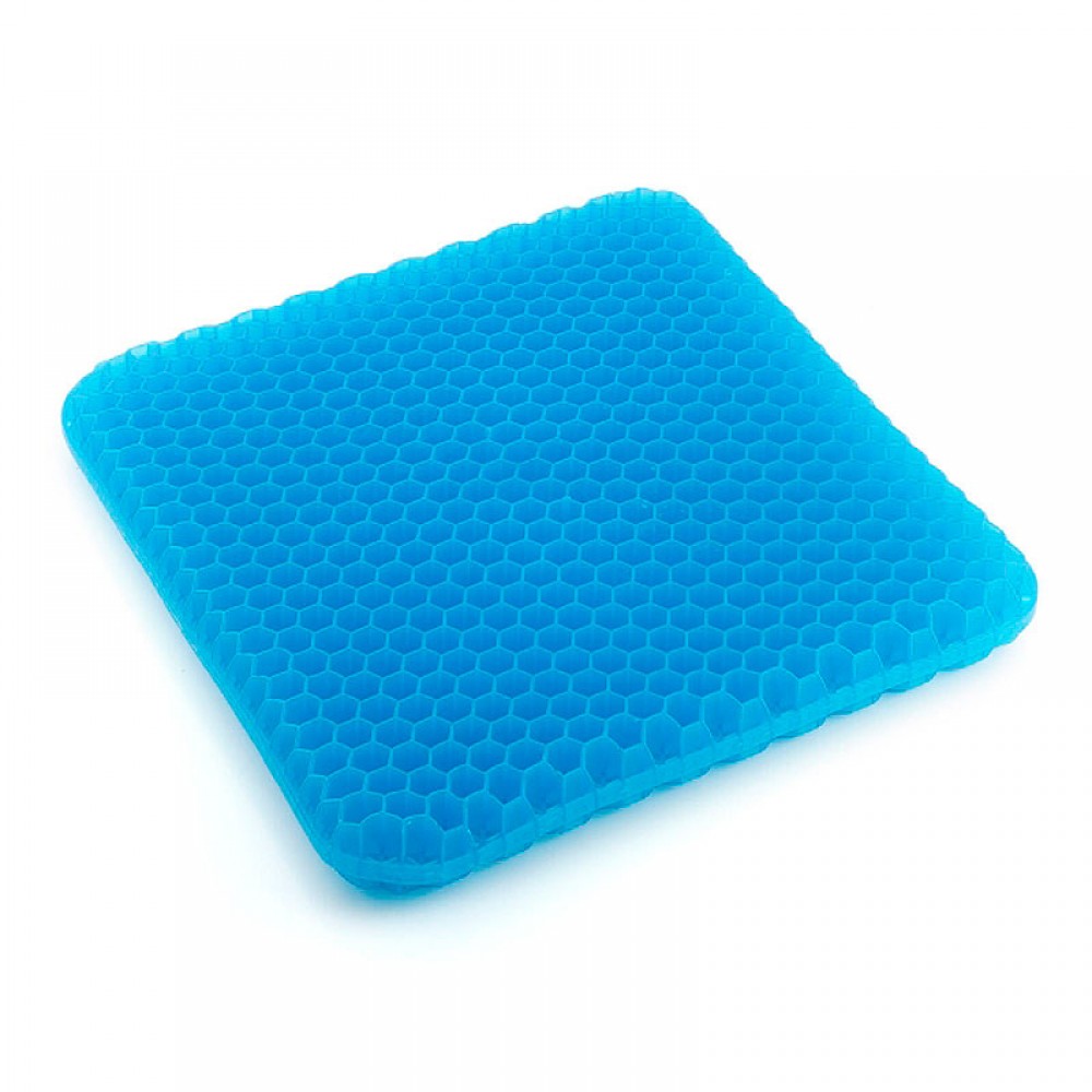 Μαξιλάρι από gel σιλικόνης σε σχήμα κηρήθρας Innovagoods V0103199 χρώμα γκρι 39x37x3εκ.