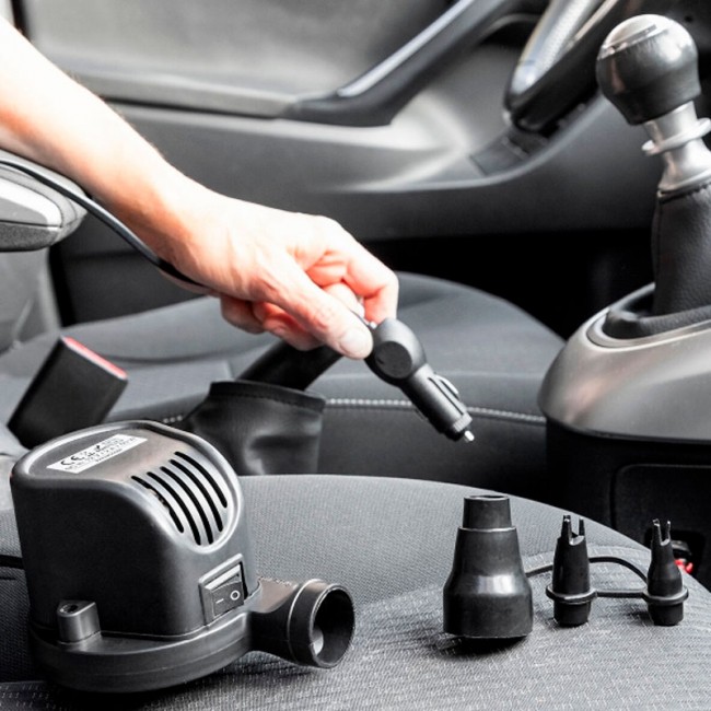 Φουσκωτό στρώμα αυτοκινήτου - κάμπινγκ Innovagoods V0103712 χρώμα γκρι 132,5x72x40εκ. Φουσκωτό στρώμα αυτοκινήτου - κάμπινγκ Innovagoods V0103712 χρώμα γκρι 132,5x72x40εκ.