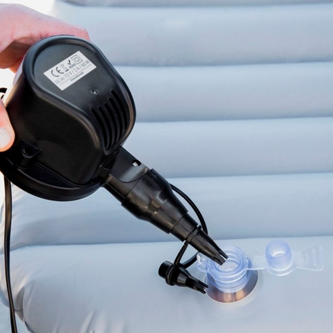 Φουσκωτό στρώμα αυτοκινήτου - κάμπινγκ Innovagoods V0103712 χρώμα γκρι 132,5x72x40εκ. Φουσκωτό στρώμα αυτοκινήτου - κάμπινγκ Innovagoods V0103712 χρώμα γκρι 132,5x72x40εκ.