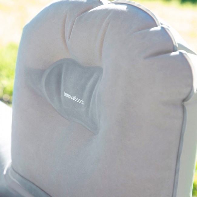 Φουσκωτό στρώμα αυτοκινήτου - κάμπινγκ Innovagoods V0103712 χρώμα γκρι 132,5x72x40εκ. Φουσκωτό στρώμα αυτοκινήτου - κάμπινγκ Innovagoods V0103712 χρώμα γκρι 132,5x72x40εκ.