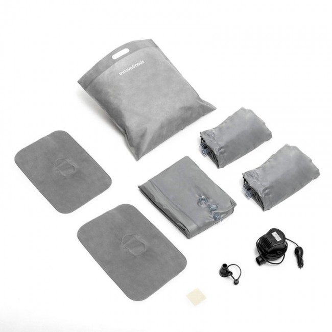 Φουσκωτό στρώμα αυτοκινήτου - κάμπινγκ Innovagoods V0103712 χρώμα γκρι 132,5x72x40εκ. Φουσκωτό στρώμα αυτοκινήτου - κάμπινγκ Innovagoods V0103712 χρώμα γκρι 132,5x72x40εκ.