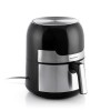 Φριτέζα αέρος - AirFryer Fryinn Innovagoods V0103715 με αποσπώμενο κάδο 3,5lt χρώμα μαύρο - ασημί 1400W