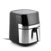 Φριτέζα αέρος - AirFryer Fryinn Pro Innovagoods V0103716 με αποσπώμενο κάδο 5,5lt χρώμα μαύρο - ασημί 1700W