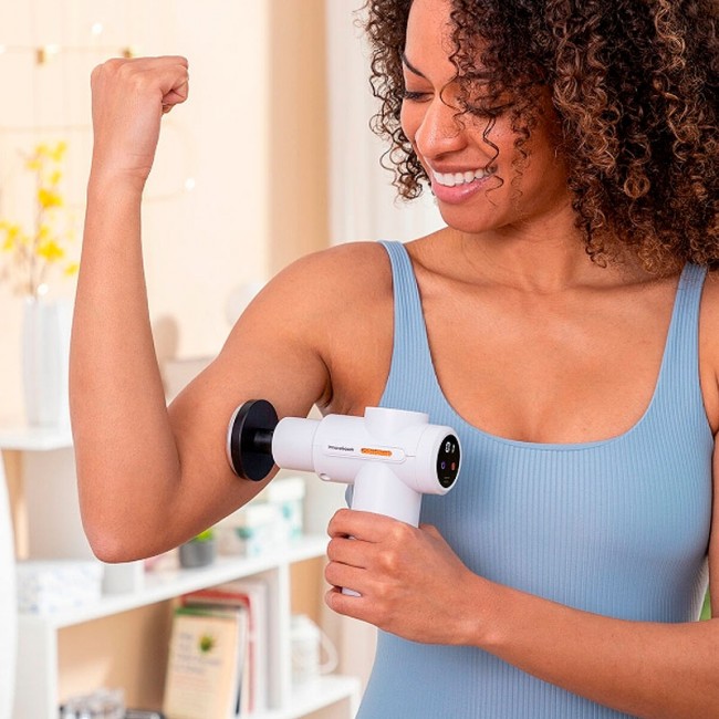 Πιστόλι μασάζ για τον αυχένα, το κεφάλι και το σώμα με λειτουργία Hot/Cold 25W Innovagoods V0103719 Πιστόλι μασάζ για τον αυχένα, το κεφάλι και το σώμα με λειτουργία Hot/Cold 25W Innovagoods V0103719