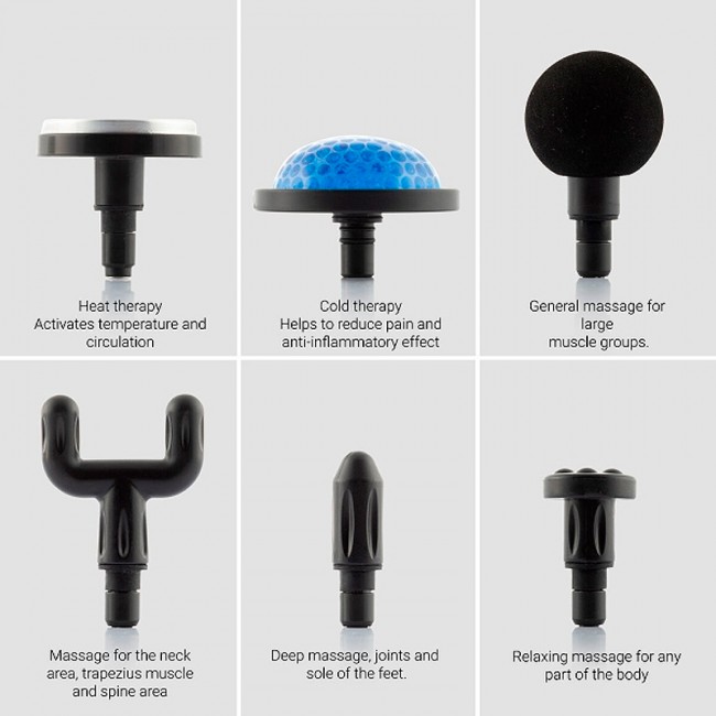 Πιστόλι μασάζ για τον αυχένα, το κεφάλι και το σώμα με λειτουργία Hot/Cold 25W Innovagoods V0103719 Πιστόλι μασάζ για τον αυχένα, το κεφάλι και το σώμα με λειτουργία Hot/Cold 25W Innovagoods V0103719