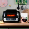 Φριτέζα αέρος - AirFryer Fryinn με grill 6lt Innovagoods V0103847 χρώμα μαύρο - ασημί 3400W