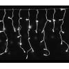 500 Λαμπάκια LED Ψυχρό Λευκό Επεκτάσιμα , Βροχή, Διαφανές Καλώδιο Ρεύματος 1m x 60cm TnS
