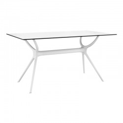 ΑΙΡ ΤΡΑΠΕΖΙ 140Χ80εκ. WHITE LAMINATE 12mm - 20.0183