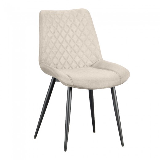 ALESIA BEIGE ΥΦΑΣΜΑ ΚΑΡΕΚΛΑ ΜΕΤΑΛΛΙΚΗ