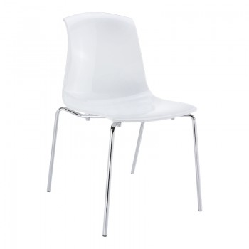 ALLEGRA GLOSSY WHITE ΚΑΡΕΚΛΑ