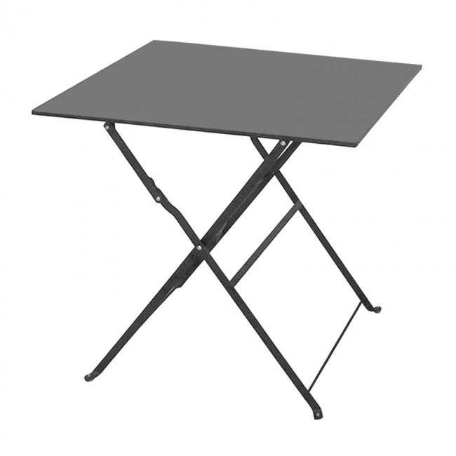 ALMA 50Χ70Χ71εκ. ΑΝΘΡΑΚΙ ΤΡΑΠΕΖΙ ΜΕΤΑΛΛΙΚΟ ΠΤΥΣ/ΝΟ