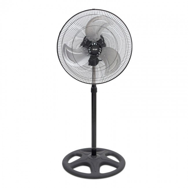 Ανεμιστήρας με ορθοστάτη (18") 45εκ. 75W 360 μοιρών χρώμα μαύρο